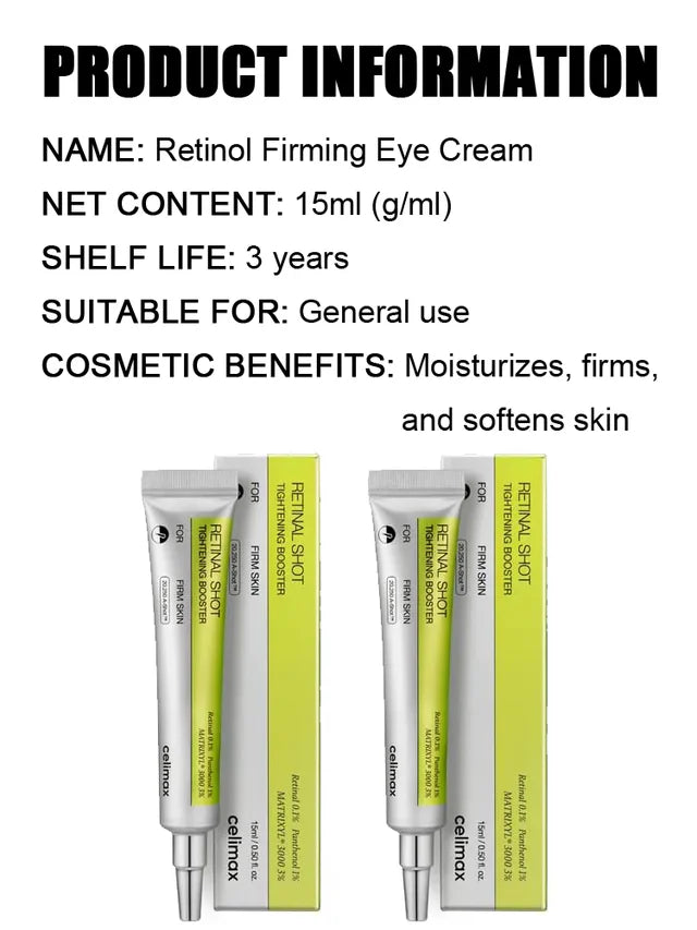 Retinol Firming Eye Cream🌱