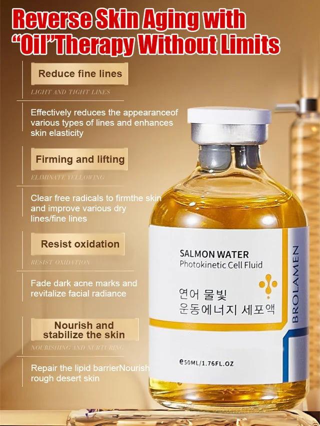 Salmon Water Glow Anti-Wrinkle Essence!✨