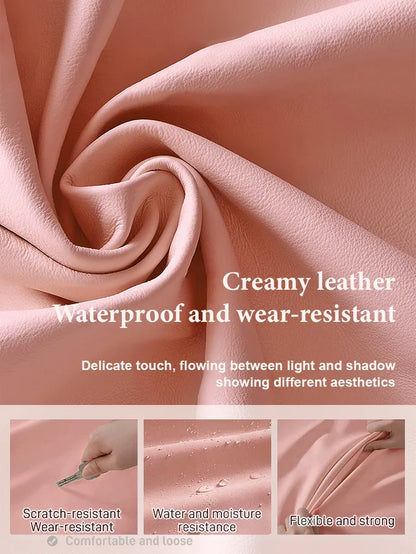 Faux Leather Velvet Folding Jewelry Organizer Bag✨