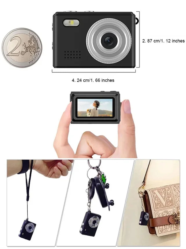 HD thumb camera for taking photos, recording videos and recording audio📸