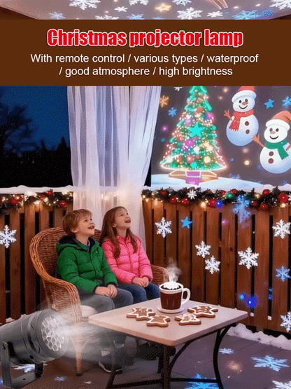 LED Energy-Saving Lamp Colorful Christmas Atmosphere Scene🎄🎅