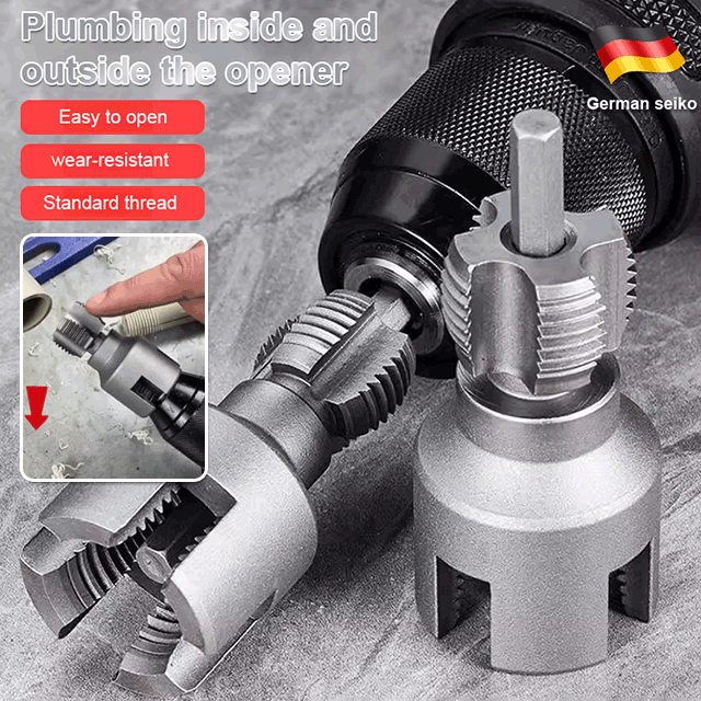 Integrated precision threading drill tool🔩