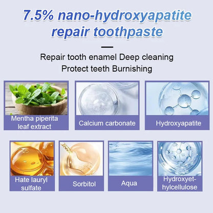 7.5% Nano-Hydroxyapatite Restorative Toothpaste🦷