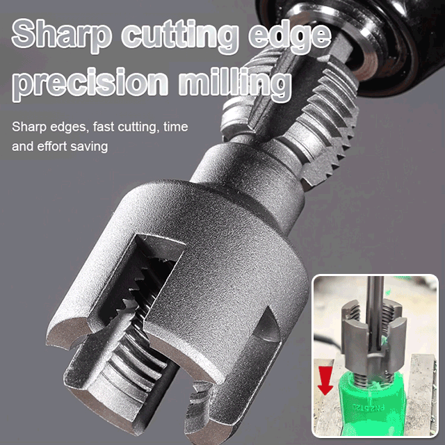 Integrated precision threading drill tool🔩