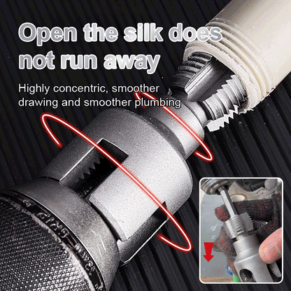 Integrated precision threading drill tool🔩