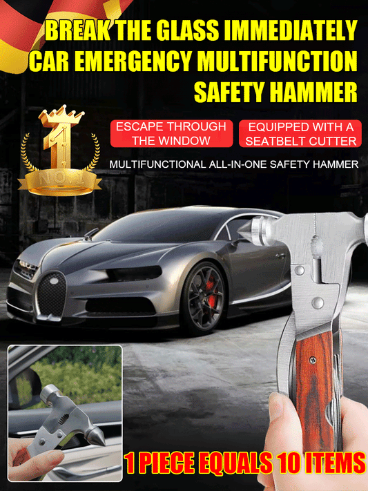 Car emergency multifunctional safety hammer⚡