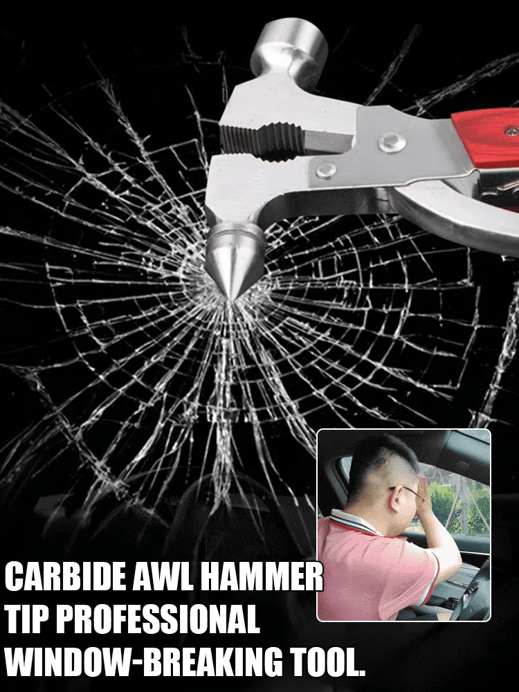 Car emergency multifunctional safety hammer⚡