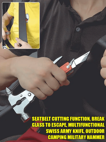 Car emergency multifunctional safety hammer⚡