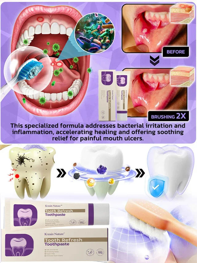 Toothpaste for whitening and gum protection🦷