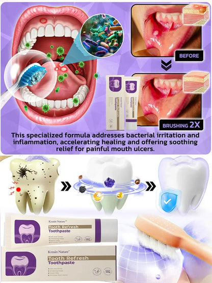 Toothpaste for whitening and gum protection🦷