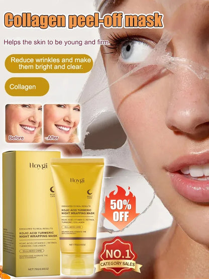 Turmeric Collagen Peel-Off Mask🌙