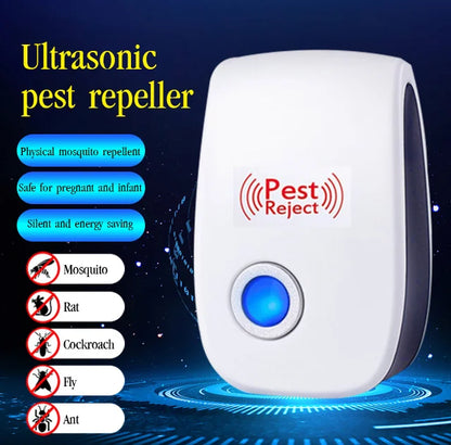 Ultrasonic physical silent rat and insect repellent pest repeller🚫