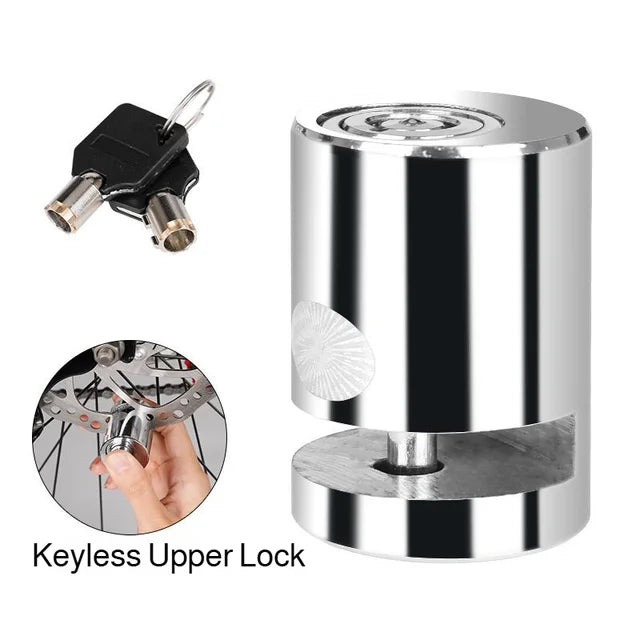 AntiTheft Locks Bicycle Locks Outdoor Brake Disk Mountain AntiTheft⚡