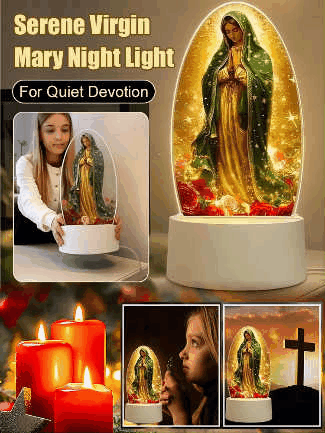 Our Lady Prayer Acrylic Atmosphere Lamp✨