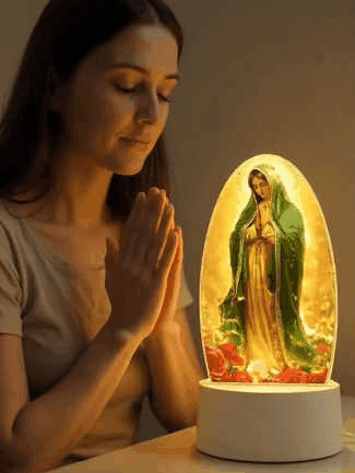 Our Lady Prayer Acrylic Atmosphere Lamp✨