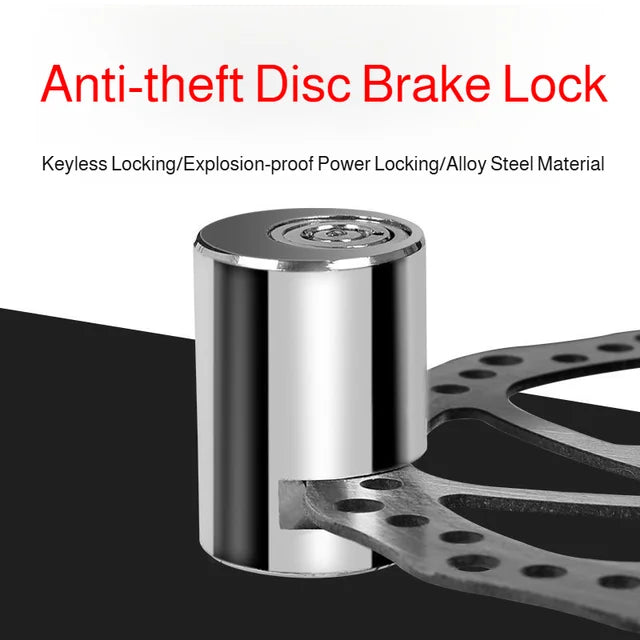 AntiTheft Locks Bicycle Locks Outdoor Brake Disk Mountain AntiTheft⚡
