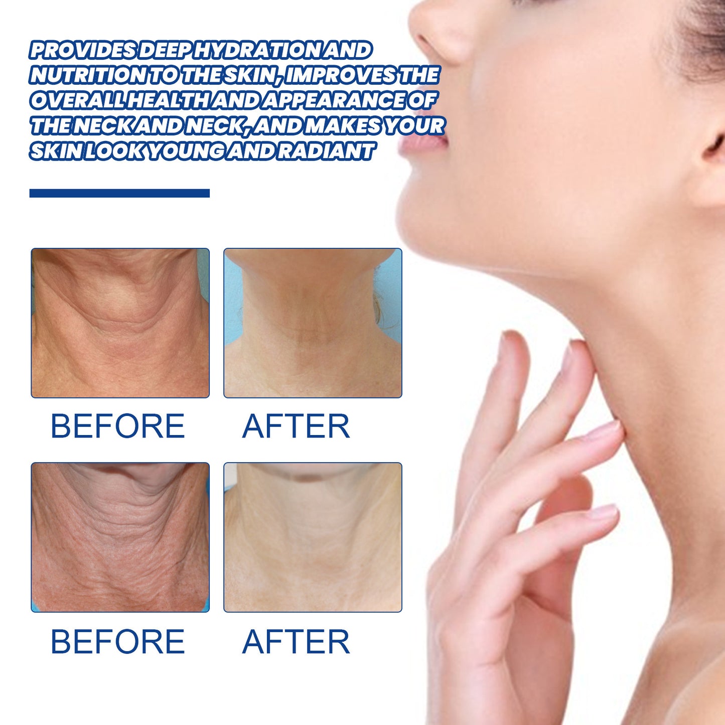 EELHOE Neck Collagen Brightening Cream Reduces Neck Lines💦