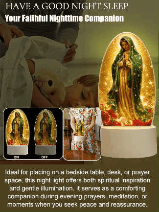 Our Lady Prayer Acrylic Atmosphere Lamp✨