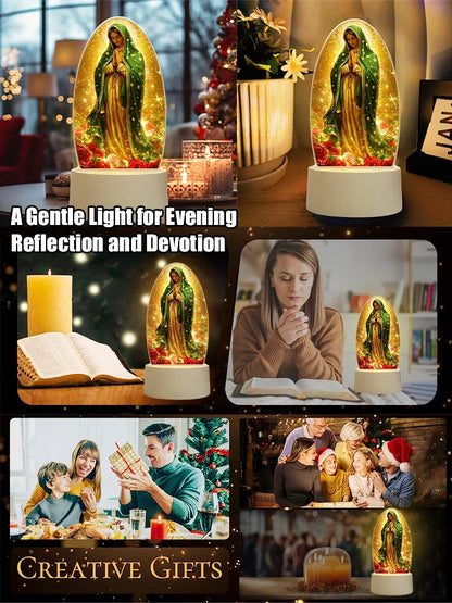 Our Lady Prayer Acrylic Atmosphere Lamp✨
