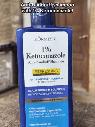 1% Ketoconazole Anti-Dandruff Shampoo💦💦