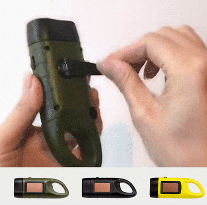 Outdoor solar powered flashlight🔦