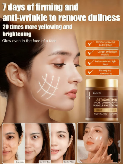 [Bright and wrinkle-free face] Astaxanthin Vitamin C Double Anti-Aging Cream💦