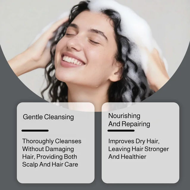 Gentle Cleansing Shampoo Smoothing Shine🌱