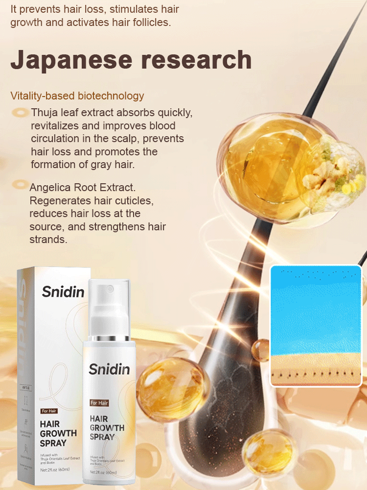 [Overnight Hair Growth] Hair Regrowth & Thickening Spray🌟