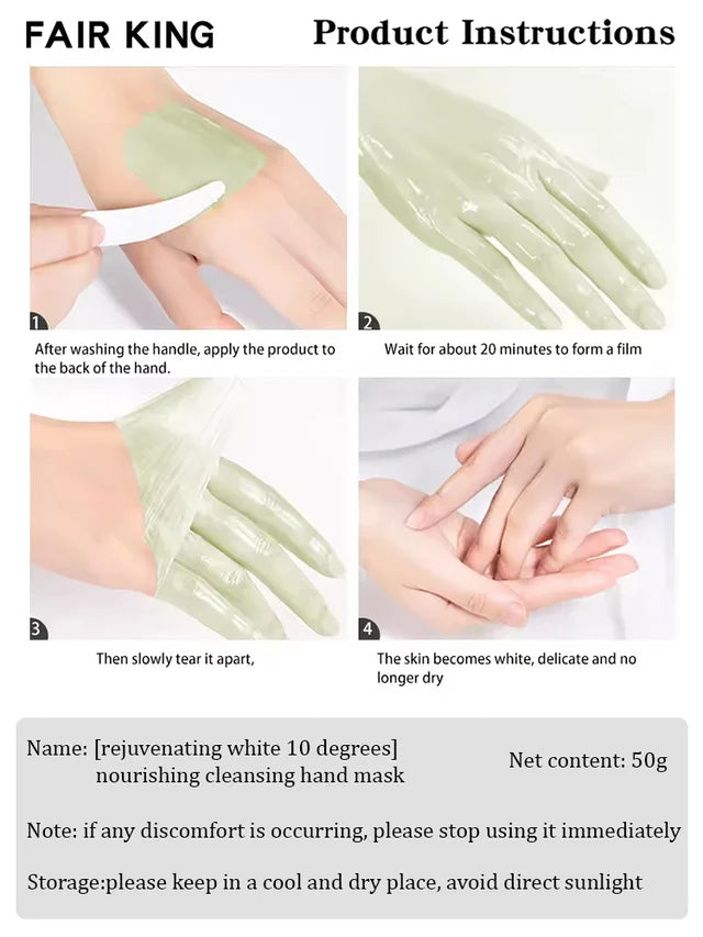 [Nourishing and Cleansing Hand Mask] Brightening by 10 Degrees💦
