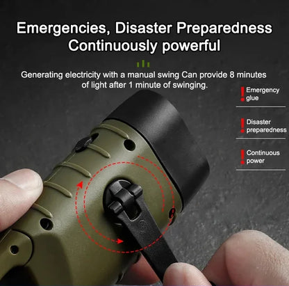 Outdoor solar powered flashlight🔦