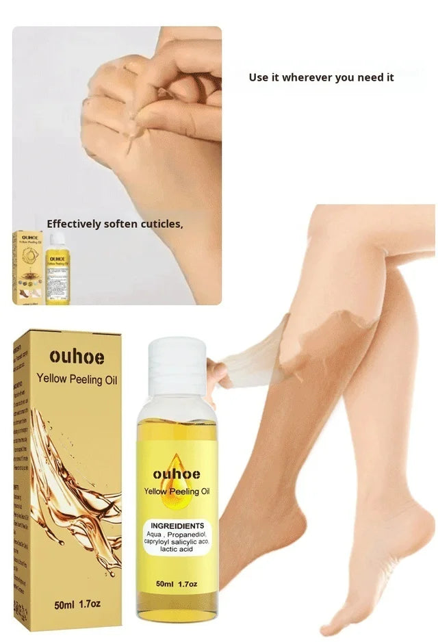 Deep Cleansing Peeling Oil Skin Care Dead Skin Blemish Lightening Brightening Exfoliating Oil✨