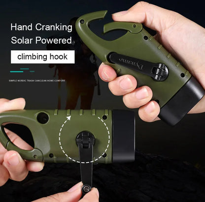 Outdoor solar powered flashlight🔦