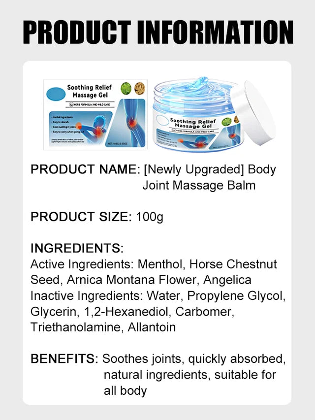 【Newly upgraded】Body joint massage care cream🌟