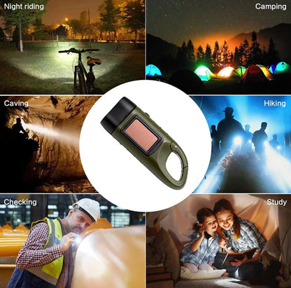 Outdoor solar powered flashlight🔦