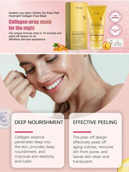 Turmeric Collagen Peel-Off Mask🌙
