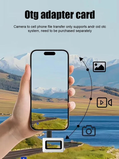 HD thumb camera for taking photos, recording videos and recording audio📸