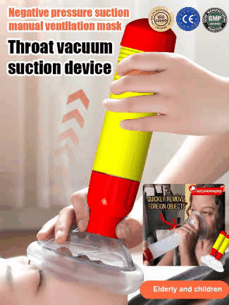 【Newly upgraded】Portable first aid choking device🆘