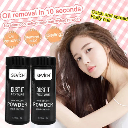 Non-washing and anti-greasy men’s and women’s fluffy hair styling powder💫