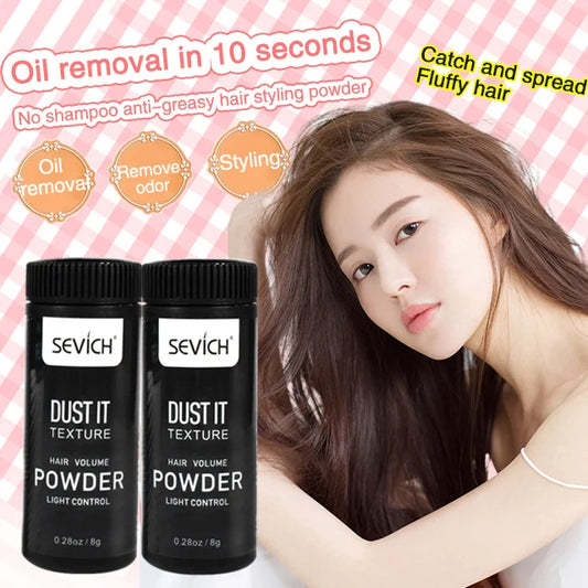 Non-washing and anti-greasy men’s and women’s fluffy hair styling powder💫