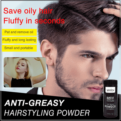 Non-washing and anti-greasy men’s and women’s fluffy hair styling powder💫