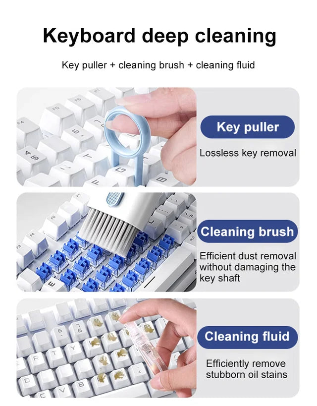 [Digital product cleaning artifact] 7-in-1 cleaning pen set