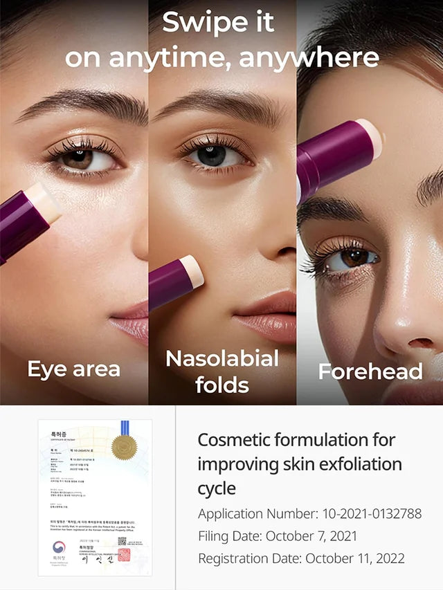 Wrinkle-lightening and firming eye cream stick💦