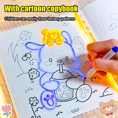 Children's erasable DIY luminous drawing board🎨