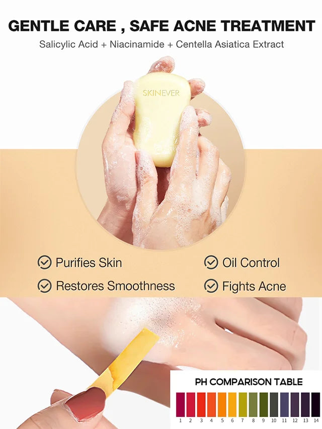 [Washes away 99.9% of dust mites] Salicylic acid soap🧼