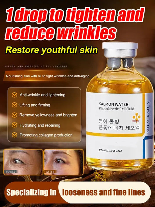 Salmon Water Glow Anti-Wrinkle Essence!✨