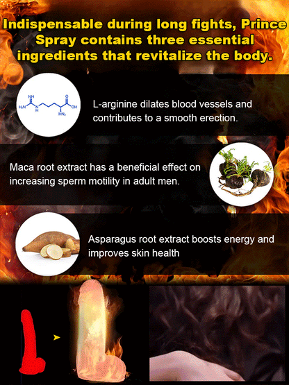 [Essential for Long Battles] NORTH MOON Prince Delay Spray